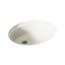 19-1/4" Oval Undermount Bathroom Sink (Biscuit), K-2210-96