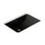 21" Rectangular Undermount Bathroom Sink (Black/Black), K-2214-7