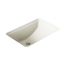 21" Rectangular Undermount Bathroom Sink (Biscuit), K-2214-96