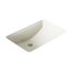23-1/4" Rectangular Undermount Bathroom Sink (Biscuit), K-2215-96