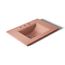 30" Pedestal/Console Table Bathroom Sink (150Th Peachblow), K-2269-8-V10