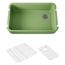 Ironridge 34" Undermount Single-Bowl Farmhouse Kitchen Sink (Fresh Green), K-24268-34