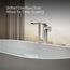 Evok 66" x 30" Oval Freestanding Bathtub with Center Toe-Tap Drain (White)