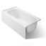 Avec 60" x 30" Alcove Bathtub with Right Drain (White)