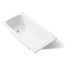 Avec 60" x 32" Drop-In Bathtub with Reversible Drain (White)