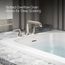 Avec 60" x 32" Drop-In Bathtub with Reversible Drain (White)