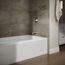 Avec 60" x 36" Alcove Bathtub with Right Drain (White)