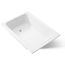 Avec 60" x 42" Drop-In Bathtub with Reversible Drain (White)