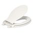 Transitions Nightlight Readylatch Quiet-Close Elongated Toilet Seat (Biscuit), K-2599-RL-96