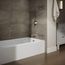 Entity 60" x 32" Alcove Bathtub with Right Drain (White)