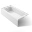 Entity 60" x 30" Alcove Bathtub with Left Drain (White)