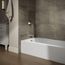 Entity 60" x 30" Alcove Bathtub with Left Drain (White)