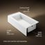 Entity 60" x 30" Alcove Bathtub with Right Drain (White)
