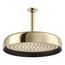 Statement Round 12" Single-Function Rainhead, 1.75 Gpm (Vibrant French Gold), K-26291-G-AF