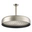 Statement Round 12" Single-Function Rainhead, 2.5 Gpm (Vibrant Brushed Nickel), K-26291-BN