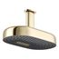 Statement Oblong 14" Two-Function Rainhead, 2.5 Gpm (Vibrant French Gold), K-26295-AF