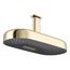 Statement Oblong 18" Two-Function Rainhead, 2.5 Gpm (Vibrant French Gold), K-26297-AF