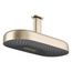 Statement Oblong 18" Two-Function Rainhead, 2.5 Gpm (Vibrant Brushed Bronze), K-26297-BV