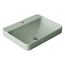 Vox 23" Rectangular Vessel Bathroom Sink (Aspen Green), K-2660-1-42