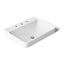 23" Rectangular Vessel Bathroom Sink (White), K-2660-8-0