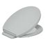Impro Readylatch Quiet-Close Round-Front Toilet Seat (Ice Grey), K-26802-95
