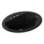 Bryant 20-1/4" Oval Drop-In Bathroom Sink (Black), K-2699-4-7