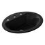 Bryant 20-1/4" Oval Drop-In Bathroom Sink (Black), K-2699-8-7