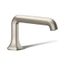 Deck-Mount Bath Spout w/ Straight Design (Vibrant Brushed Nickel), K-27017-BN