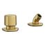 Occasion Deck-Mount Handshower Holder And Two-Way Diverter Valve (Vibrant Brushed Moderne Brass), K-27022-2MB