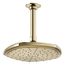 Occasion 8" Single-Function Rainhead, 2.5 Gpm (Vibrant French Gold), K-27051-AF