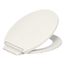 Glissade Readylatch Quiet-Close Round-Front Toilet Seat (Biscuit), K-27332-96