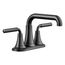 Tone Centerset Bathroom Faucet, 1.2 Gpm (Matte Black), K-27414-4-BL