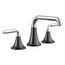 Tone Widespread Bathroom Faucet, 1.2 Gpm (Polished Chrome w/ Matte Black), K-27416-4-CBL