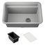 Cairn 27-1/2" Undermount Single-Bowl Utility Sink (Matte Grey), K-27787-CM4
