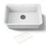 27-1/2" Undermount Single-Bowl Kitchen Sink (Matte White), K-28000-CM6