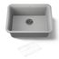 24-1/2" Undermount Single-Bowl Kitchen Sink (Matte Grey), K-28001-CM4
