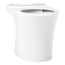 Veil Elongated Toilet Bowl w/ Skirted Trapway (White), K-28121-0