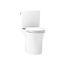 Veil Two-Piece Elongated Toilet w/ Skirted Trapway, 1.28 Gpf (White), K-28161-0