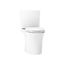 Veil Two-Piece Elongated Toilet w/ Skirted Trapway, 1.28 Gpf (White), K-28161-RA-0