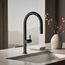 Components Pull-Down Kitchen Sink Faucet with Two-Function Sprayhead (Matte Black), K-28268-BL