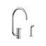 Components Single-Handle Kitchen Sink Faucet w/ Two-Function Extended-Reach Spout And Side Sprayer (Polished Chrome), K-28272-CP