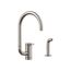 Components Single-Handle Kitchen Sink Faucet w/ Two-Function Extended-Reach Spout And Side Sprayer (Vibrant Stainless), K-28272-VS