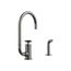 Billet Single-Handle Bar Sink Faucet w/ Two-Function Extended-Reach Spout And Side Sprayer (Vibrant Titanium), K-28675-3-TT