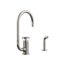 Billet Single-Handle Bar Sink Faucet w/ Two-Function Extended-Reach Spout And Side Sprayer (Vibrant Polished Nickel), K-28675-9-SN