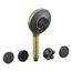 Spaviva Two-Function Handshower w/ All-In-One Cleansing Device, 1.75 Gpm (Vibrant Brushed Moderne Brass), K-28682-G-2MB