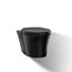 Wall-Hung Compact Elongated Toilet, Dual-Flush (Black/Black), K-31539-7