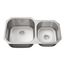 Undertone 35-1/4 Undermount Double-Bowl Kitchen Sink (Stainless Steel), K-3356-NA