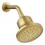 Cinq Round Single-Function Filtered Showerhead, 1.75 Gpm (Vibrant Brushed Moderne Brass), K-33631-G-2MB