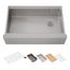 Strive 32-1/2" Undermount Single-Bowl Farmhouse Workstation Kitchen Sink (Stainless Steel), K-33656-PC-NA