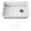 Billings 27" Undermount Single-Bowl Kitchen Sink (Matte White), K-33713-CM6